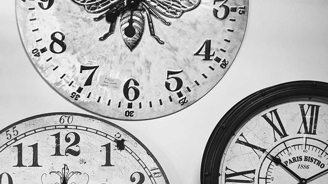 Finding Purpose Boutique Clocks