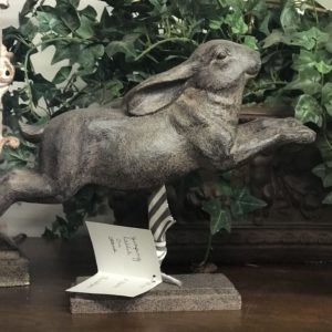 Jumping Rabbit on Stand