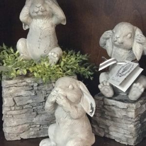 Hear No See No Speak No Bunnies