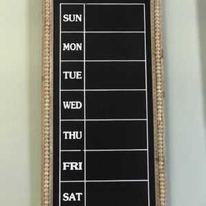 Beaded Accent Calendar