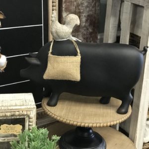 Pig & Rooster Chalkboard