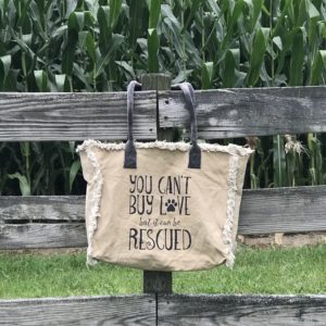 Vintage Addiction You Can’t Buy Love But It Can Be Rescued Tote
