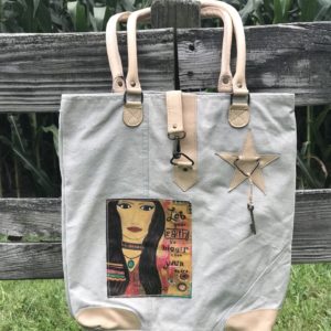 Vintage Addiction Faith Bigger Tote