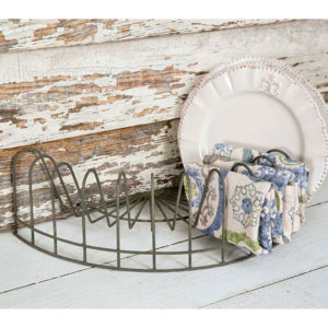 Half Round Plate Rack