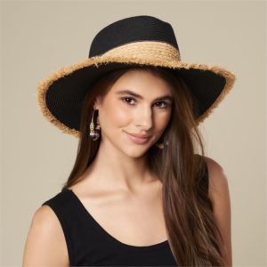 Wanderlust Black Ranch Hat