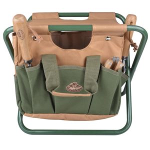 Garden Portable Seat And Tool Carrier