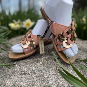 Ready To Roam Salmon Sandal