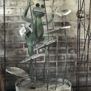 Lilly Pad Frog Fountain