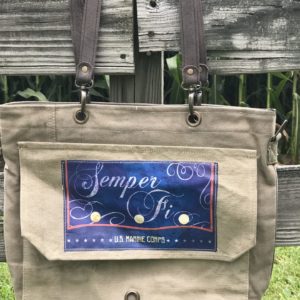 US Marines Vintage Addiction Messenger Bag