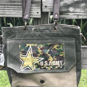 US Army Vintage Addiction Messenger Bag