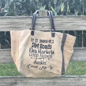 Extra Large Vintage Addiction Tote