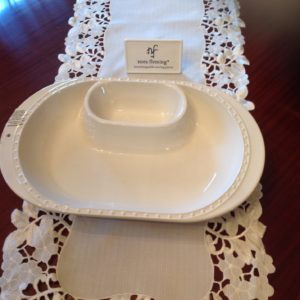 Nora Fleming Retired Chip And Dip Dish