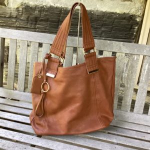 Brown Tote Handbag