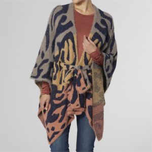 Lorrie Soft Tie Waist Ruana