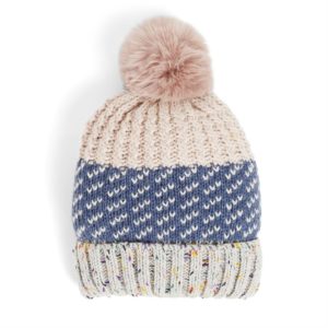 Coco + Carmen Blush/Navy Lumi Hat